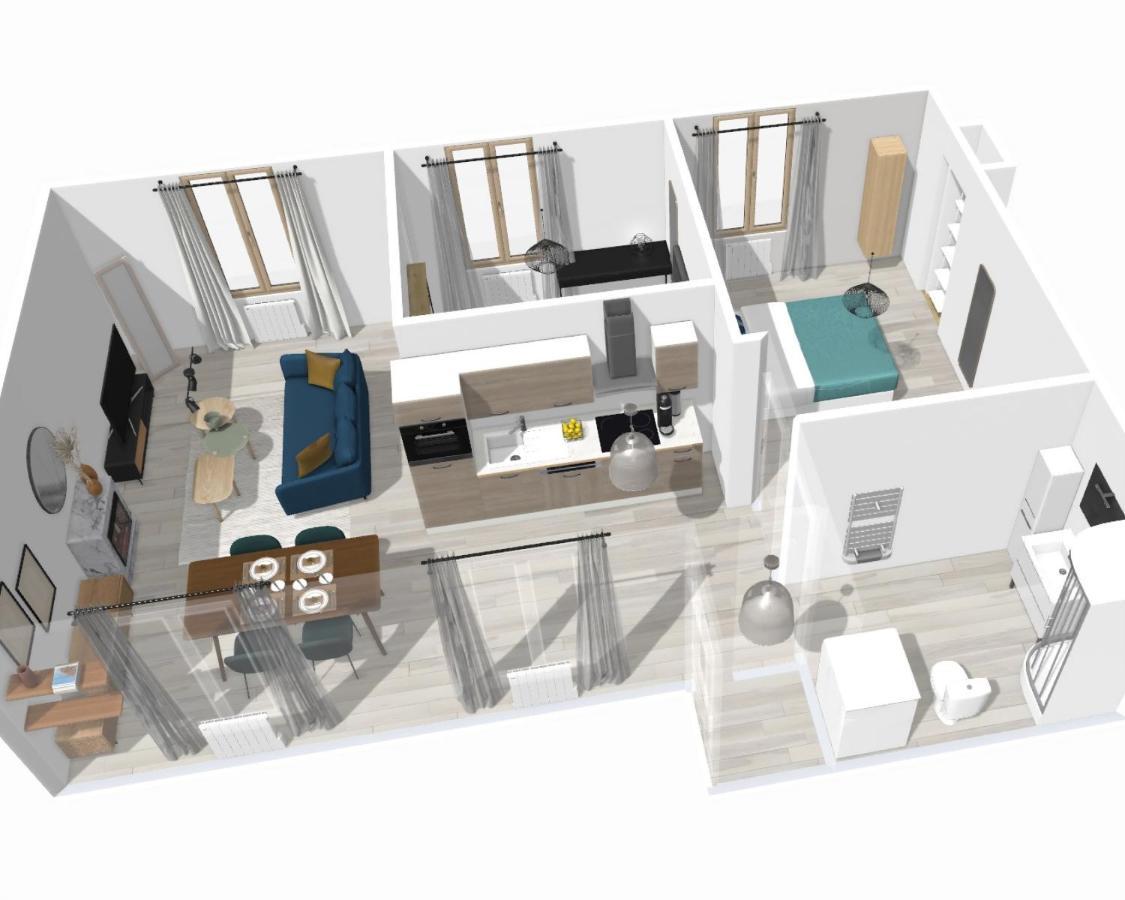 Artsmalt *Ideal Pro * Proche Commerces * 2 Chambres * Tout Confort Montluçon Extérieur photo